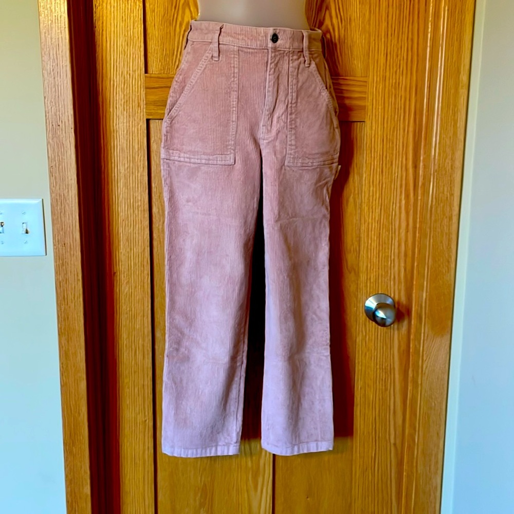 Hollister Pink corduroy Jeans